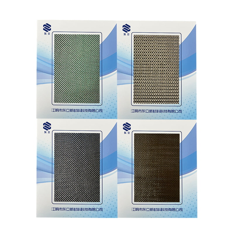 Metallisk og polyester filamentvævet stof Metallisk og polyester filamentvævet stof